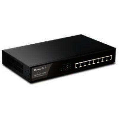 DrayTek VSP1090 VigorSwitch P-1090 Professional 8-Port PoE+ Switch